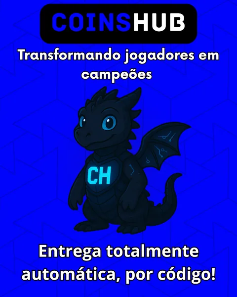CoinsHub: transformando jogadores em campeões. Entrega totalmente automática, por código.
